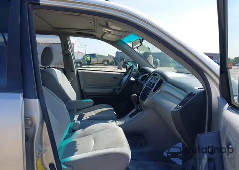 2007 Toyota Highlander V6 from USA, damaged, VIN JTEEP21A870214387